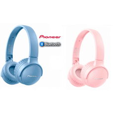Pioneer SE-S3BT-L Auriculares HiFi Bluetooth 5.0 c/ micro( rosa e azul)